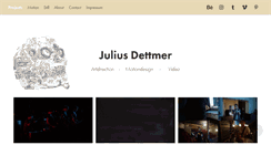Desktop Screenshot of juliusdettmer.com